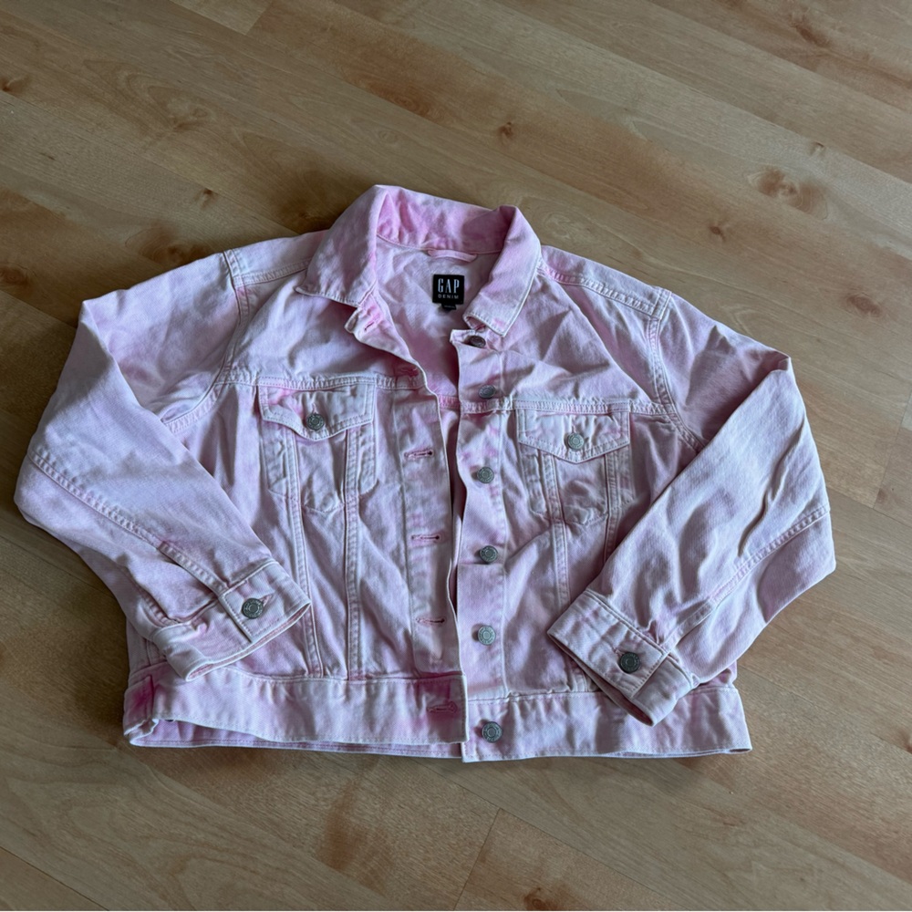 GAP Pink Denim Jacket